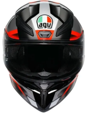 КАСКА AGV K1 S FASTLAP BLACK/GREY/RED