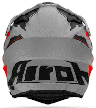 Casca AIROH COMMANDER 2 REVEAL RED FLUO MATT