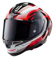 ALPINESTARS Supertech R10 Team Helmet Black/Carb/Red/White