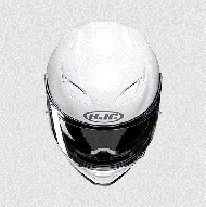 Helmet HJC F71 WHITE