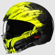Helmet HJC i20 FURIA BLACK/NEON YELLOW