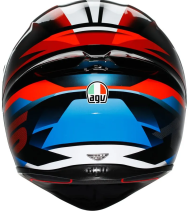 КАСКА K1 S E2206 - FASTLAP BLACK/RED/BLUE
