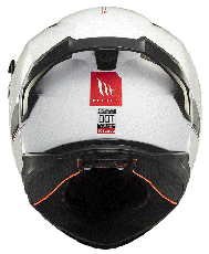 Casca MT BRAKER SV SOLID A0 GLOSS PEARL WHITE