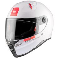 Casca MT REVENGE 2 S SOLID A0 GLOSS PEARL WHITE