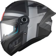 Casca MT TARGO S BRITAIN C2 NEGRU MAT/GRI