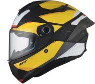 Casca MT TARGO S KAY B3 NEGRU MAT/GALBEN