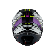 Casca NEXX X.R3R GLITCH RACER WHITE/NEON