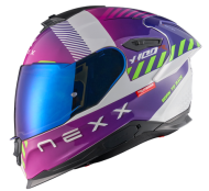 Helmet NEXX Y100R FADE PURPLE WHITE