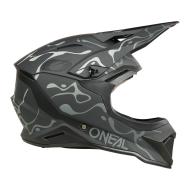 Cască O'NEAL 1SERIES SPLASH NEGRU/GRI