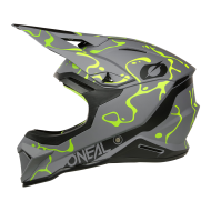 Cască O'NEAL 1SERIES SPLASH GRI/GALBEN NEON