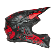 Cască O'NEAL 1SERIES VIBRANT BLACK/RED