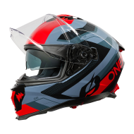 Casca O'NEAL CHALLENGER EXO NEGRU/GRI/ROSU V.25