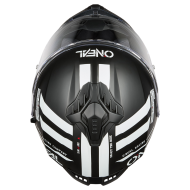 Casca O'NEAL CHALLENGER WARHAWK NEGRU/ALB/ROSU V.25