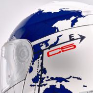 Κράνος SCHUBERTH C5 GLOBE ΜΠΛΕ
