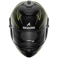 Helmet SHARK SPARTAN GT PRO TORYAN BLACK/GRAY/YELLOW FLUO MATT