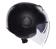 Κράνος σκούτερ AGV ETERES MONO ΜΑΥΡΟ ΜΑΤ