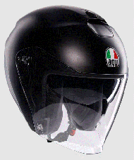 Κράνος σκούτερ AGV IRIDES BLACK ΜΑΤ