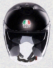 Κράνος σκούτερ AGV IRIDES BLACK ΜΑΤ