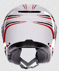 Κράνος σκούτερ AGV IRIDES TOLOSA ΜΑΥΡΟ/ΓΚΡΙ/ΚΟΚΚΙΝΟ