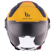 SCOOTER HELMET MT VIALE S SV BETA D3 MATT BLACK/YELLOW