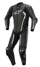 Salopetă ALPINESTARS LEATHER TEAM MISSILE V2 NEGRU/ALB