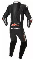 ALPINESTARS LEATHER TEAM GP-R7 1-PC BLK/RD/WHT