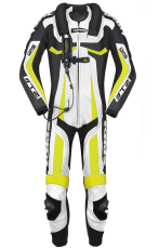 Echipament Moto Piele cu SPIDI T-2 Neck Dps Airbag VERDE ACID/NEGRU