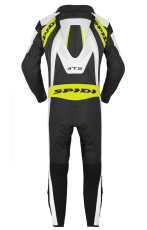 Echipament Moto Piele cu SPIDI T-2 Neck Dps Airbag VERDE ACID/NEGRU