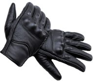 Δερμάτινα γάντια μοτοσυκλέτας MOTO ID ROUTE BLACK