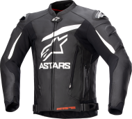 Δερμάτινο μπουφάν ALPINESTARS GP PLUS R V4 ΜΑΥΡΟ/ΛΕΥΚΟ