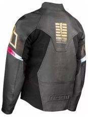 Δερμάτινο μπουφάν ICON Contra3™ RIZZ RIZZ BK