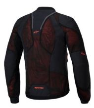 Geacă de vară pentru motocicletă ALPINESTARS TROOP-AIR PRO NEGRU/ROȘU