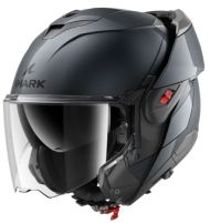 Μεταλλικό αρθρωτό κράνος SHARK OXO BLANK Gun