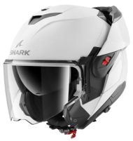 Αρθρωτό κράνος SHARK OXO BLANK Pearly White