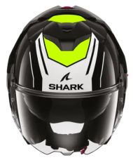 Αρθρωτό κράνος SHARK OXO RYDGER Μαύρο Λευκό Κίτρινο