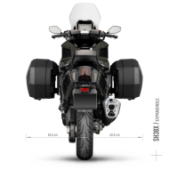 Mounting kit for cases SHAD 3P SYSTEM KYMCO CV3 550 '22