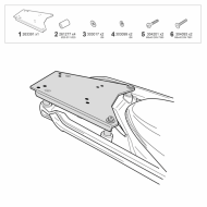 Κιτ θήκης SHAD TOP MASTER BMW R 1300 GS '24