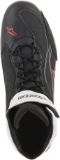Ghete moto ALPINESTARS FASTER-3 NEGRU/ALB/ROSU
