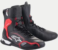 Μπότες μοτοσυκλέτας ALPINESTARS SUPER FASTER ΜΑΥΡΟ/ΚΟΚΚΙΝΟ