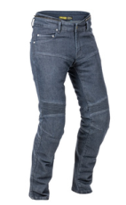 Blugi moto albaștri Lindstrands Lejen