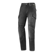 Motorcycle jeans SECA SQUARE II WASHED BLACK