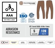 Blugi moto TRILOBITE 2461 PARADO MONOLAYER AAA NEGRI