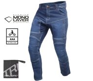 Blugi moto TRILOBITE 2461 PARADO MONOLAYER AAA BLUE SHORT