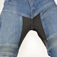 JEANS MOTO TRILOBITE 661 PARADO REGULARE FIT ALBASTRU