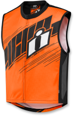 Vesta moto ICON Mil Spec 2 Vest Fluorescent Orange