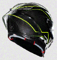 CASCA MOTO AGV PISTA GP RR PERFORMANTE CARBON/GALBEN FLUO