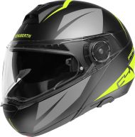 Casca moto SCHUBERTH C4 PRO MERAK NEGRA/GRI/GALBEN