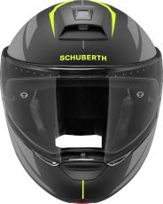 Casca moto SCHUBERTH C4 PRO MERAK NEGRA/GRI/GALBEN