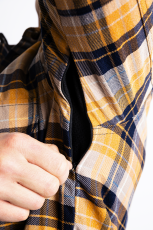 Cămașă moto JOHN DOE MOTOSHIRT GALBEN