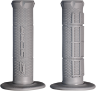 Manere de motocicleta SCAR HALF WAFFLE GREY